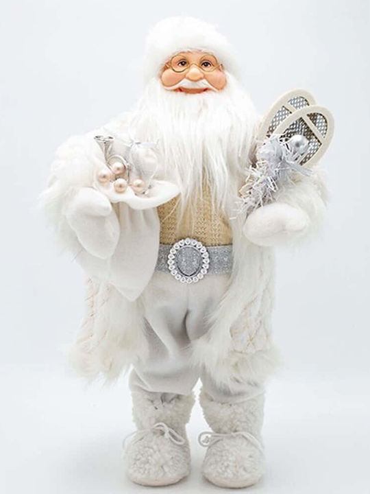 Santa Claus White 45cm