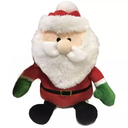 Plüsch Dekorativer Weihnachtsmann Rot