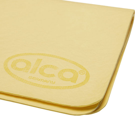 Alca Πετσέτα Microfiber Προσώπου Κίτρινη 43x32εκ.
