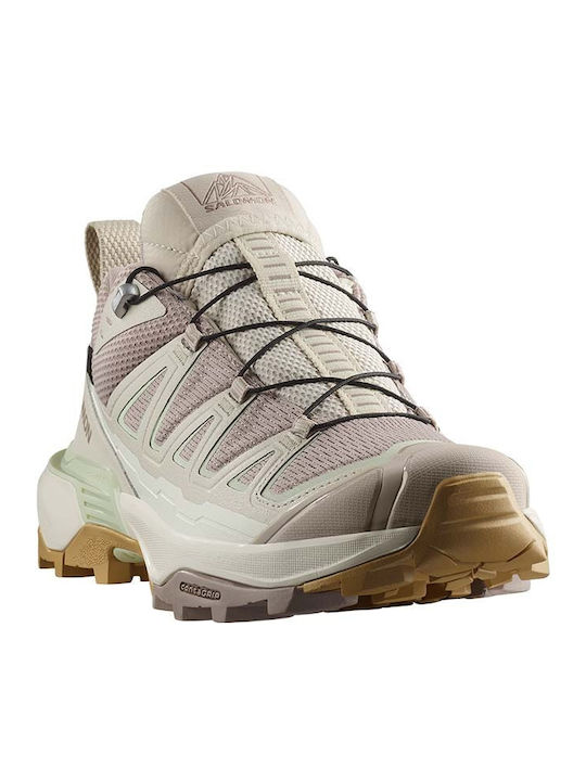 Salomon X Ultra 360 Edge Gtx Γυναικεία Ορειβατικά Παπούτσια Αδιάβροχα με Μεμβράνη Gore-Tex Ροζ
