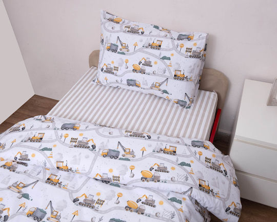 Viopros Viopros Crib Duvet White 120x160cm