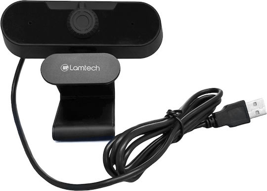 Lamtech Web Camera 2K με Autofocus Λευκή LAM114345