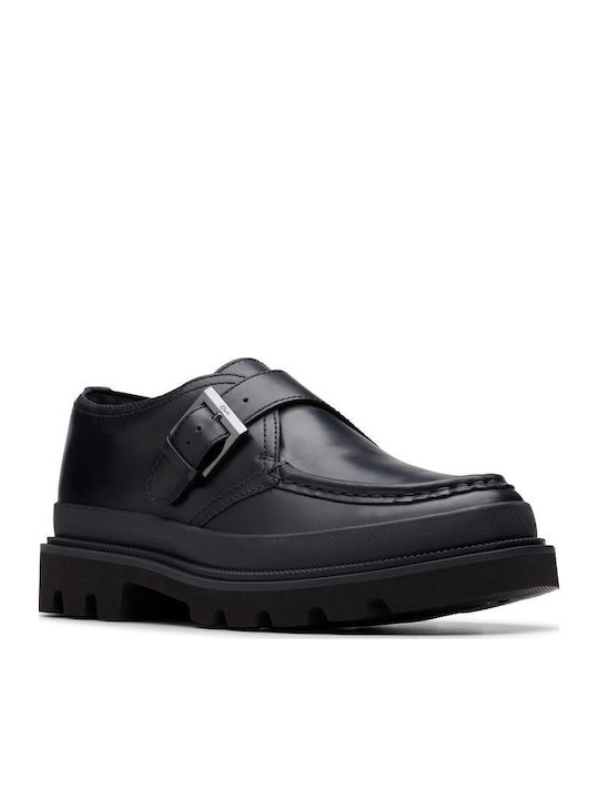 Men's Leather Oxfords Black