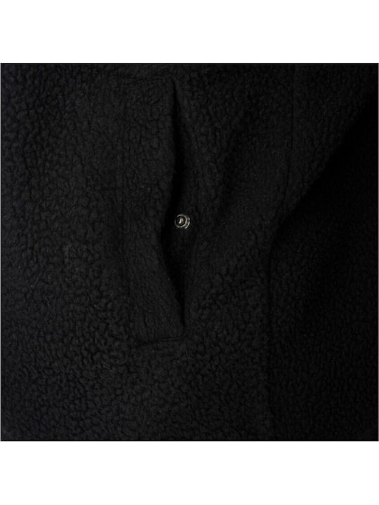 Ανδρική Ζακέτα Fleece Μαύρη