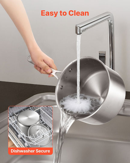 Vevor Κατσαρολάκι Γάλακτος 4lt / 20cm
