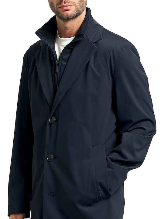 Men's Coat Navy Blue