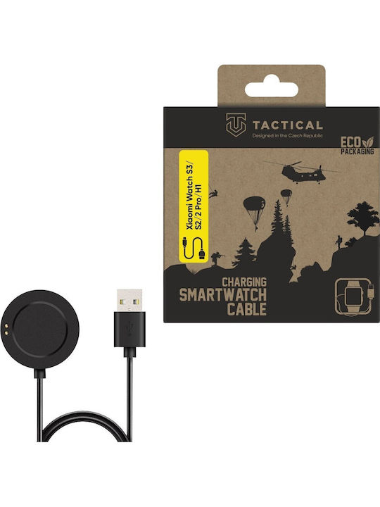 Tactical Wearable Charger Xiaomi Watch S3, S2, 2 Pro, H1 Blackς