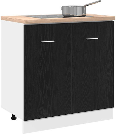 Шкаф за Мивка Black Oak 80x46x81.5бр