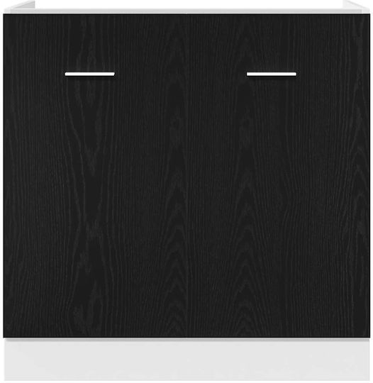 Шкаф за Мивка Black Oak 80x46x81.5бр