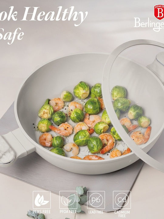 Berlinger Haus Stainless Steel Shallow Pot 3.8lt / 28cm