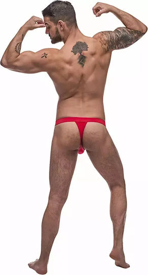 Malepower Ανδρικό Sexy String Κόκκινο