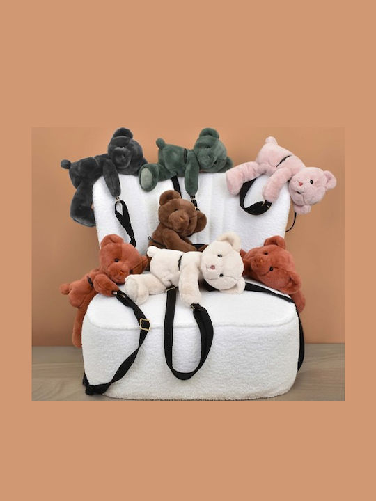 Doudou et Compagnie Kinder Taschen Umhängetasche Schwarz 15cm