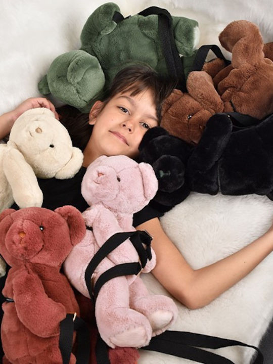 Doudou et Compagnie Kinder Taschen Umhängetasche Schwarz 15cm
