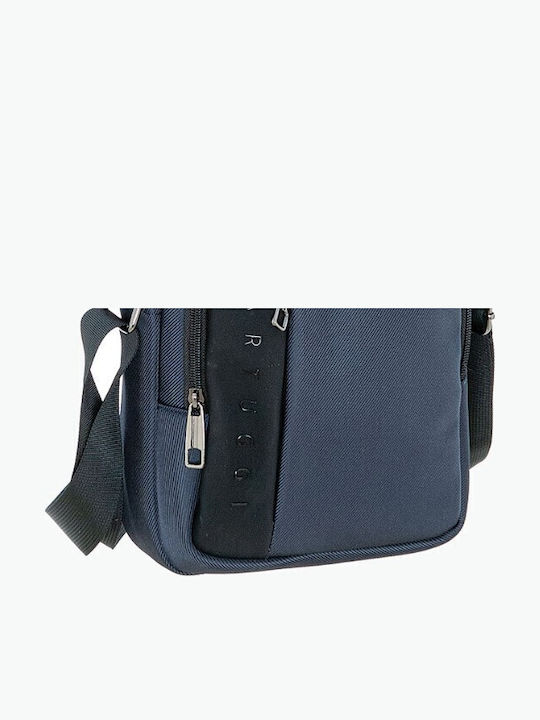Ανδρική Τσάντα Ώμου / Χιαστί Μπλε
