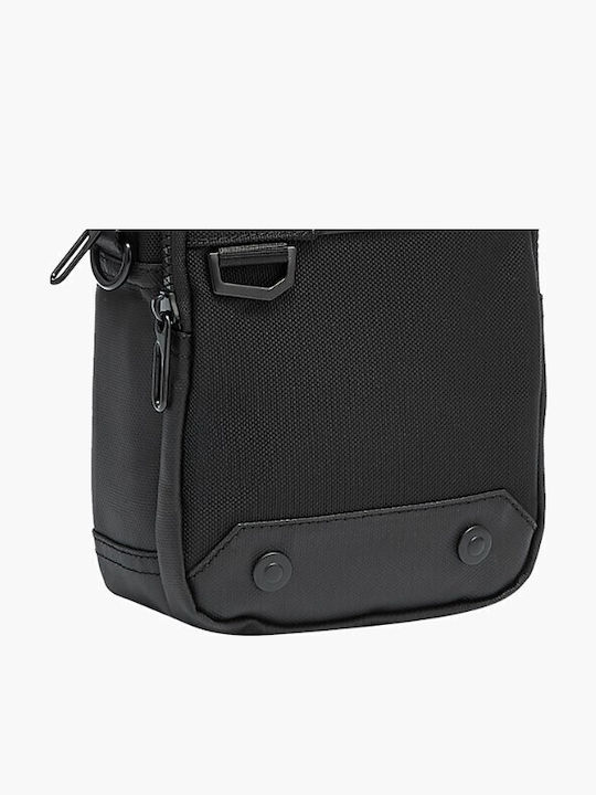 Herrentasche Schulter / Crossbody Schwarz