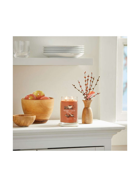 Yankee Candle Ароматна Свещ Signature в Буркан с Аромат Канелена Пръчица 567gr