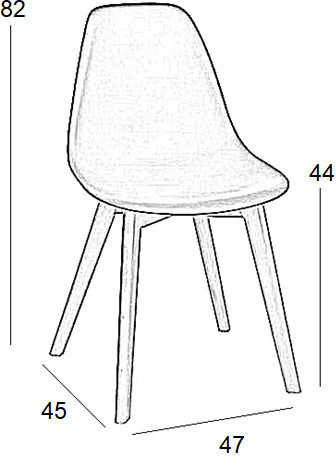 Столички Трапезария Пачуърк 1бр 65x63x47бр