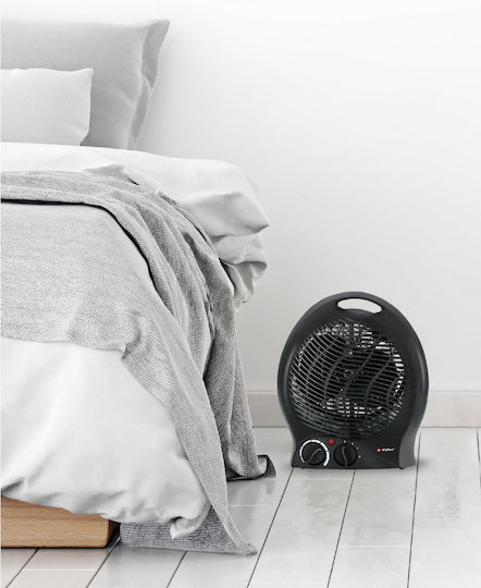 Alpina Heizlüfter Boden Schwarz 2000W