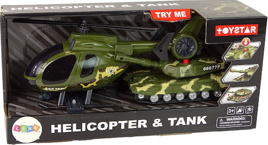 Lean Toys Военен Резервоар Пулбек