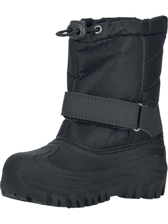 Kids Wellies with Internal Lining Black