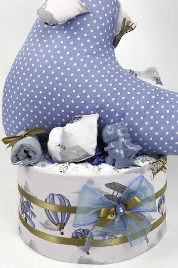 Dama Koupa Handmade Diaper Cake for Boy