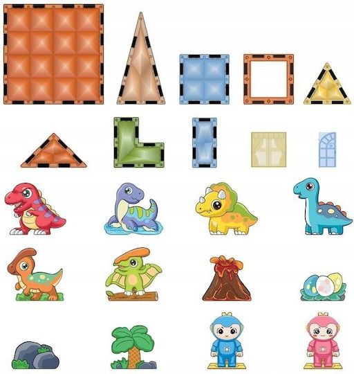 Magnetisches Bauspielzeug für Kinder ab 3+ Jahren