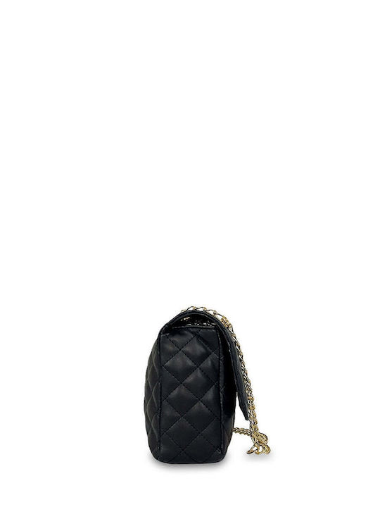Дамска Чанта За Рамо Flap Quilted Черна