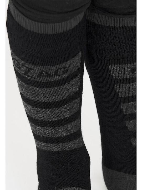 ZigZag Παιδικές Κάλτσες Μαύρες 2 Ζευγάρια