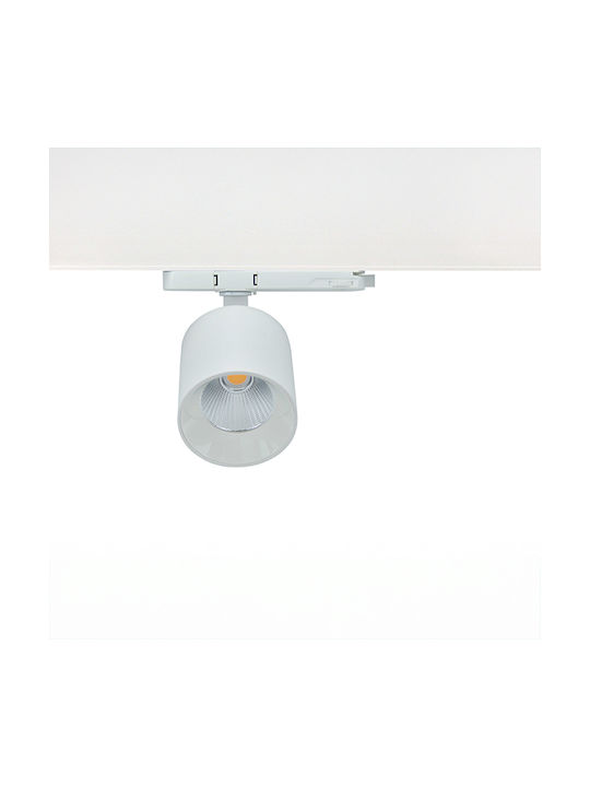 Dimming LED Φυσικό Λευκό Σποτ σε Μαύρο Χρώμα