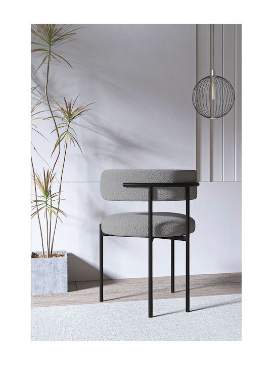 Kitchen Metallic Chair Black STE-001500-V2748
