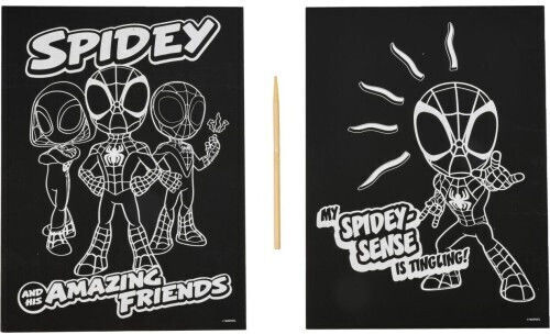 Scratch & Sketch Spidey