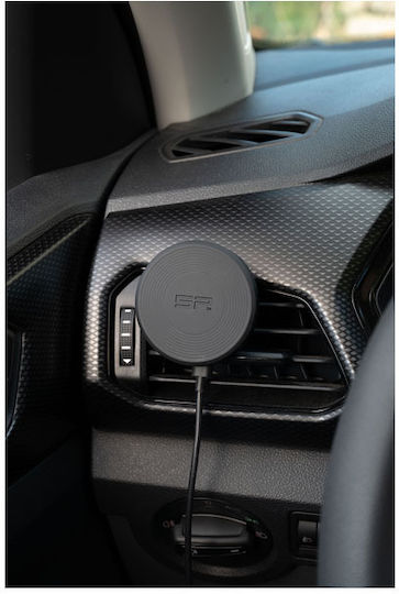 SP Connect Car Mobile Mount with Case and Wireless Charging Black