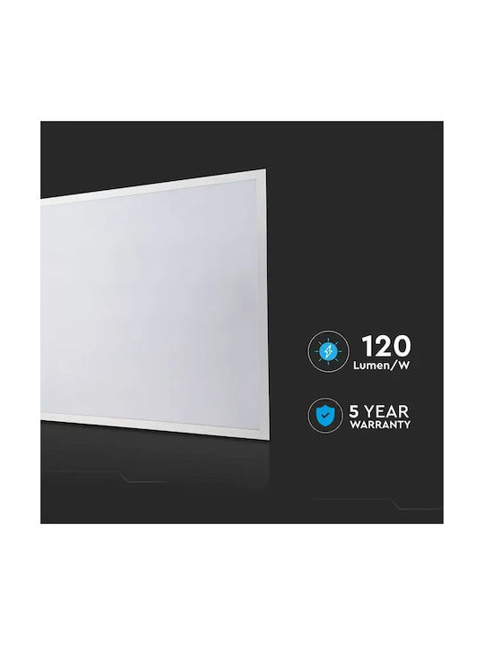 V-TAC Square Recessed LED Panel 40W with Natural White Light 4000K 60x60cm