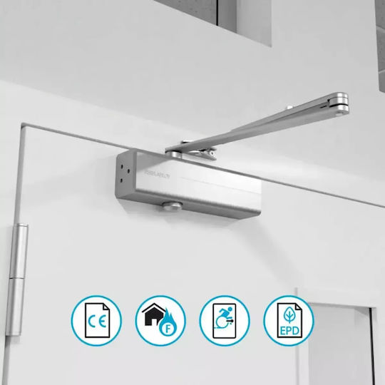 Assa Abloy Λουκέτο Πέταλο με Κλειδί 190mm Λευκό