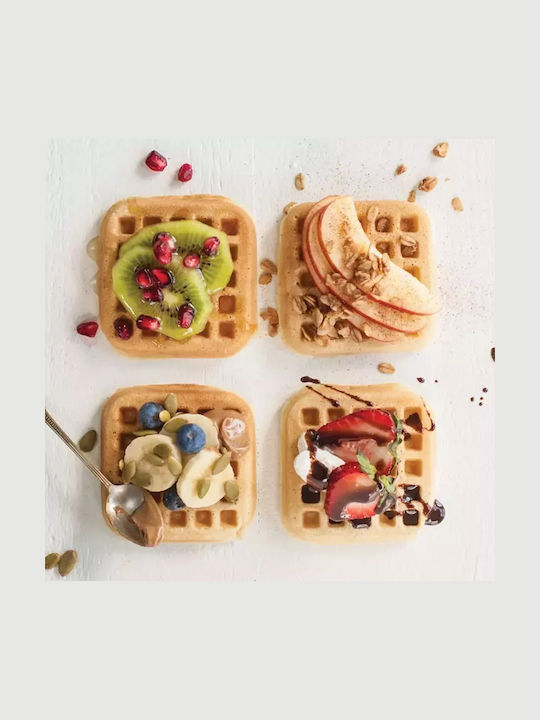 Φόρμα Σιλικόνης Mini Waffles Κύκλος