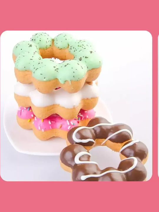 Φόρμα Σιλικόνης Flower Donut Γρι