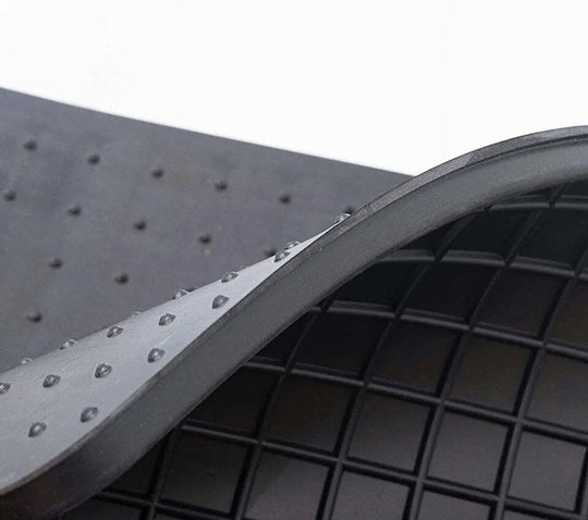 Petex Set of Front and Rear Mats 4pcs for Peugeot 206 1998 Black