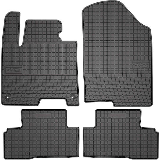 Frogum Set of Front and Rear Mats 4pcs for Kia Sportage 2021 Black