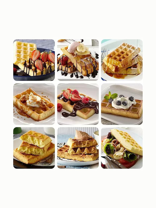 Φόρμα Σιλικόνης Mini Waffles Κύκλος