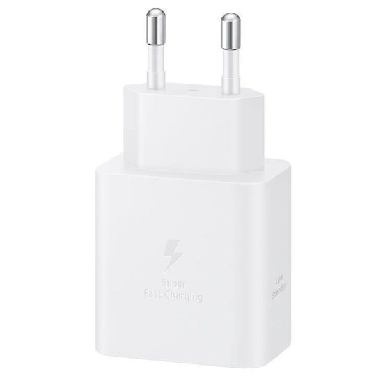 Samsung Charger with USB-C Port and Cable USB-C - USB-C 45W Power Delivery Whites (EP-T4511X)