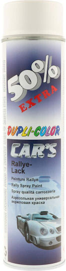 Dupli Color Rallye-Lack Σπρέι Βαφής για Αμάξωμα Αυτοκινήτου Λευκό 600ml