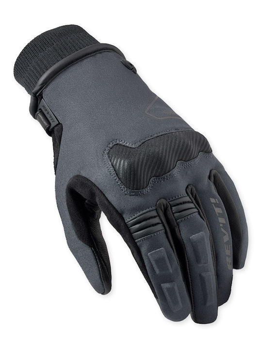 Rev'IT Hydra 3 H2O Men's Motorcycle Gloves Softshell Waterproof Dark Blue / Black