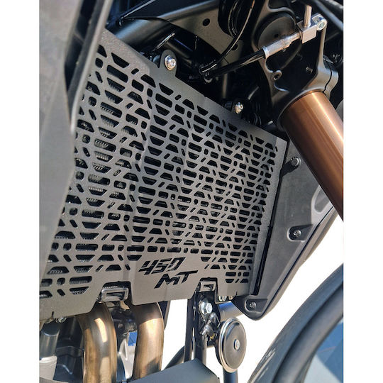 Cosmo Motorcycle Radiator Protector Black