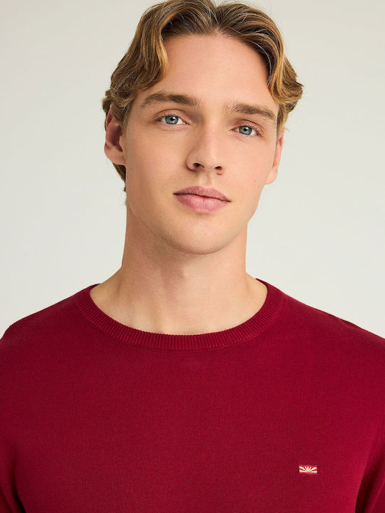 Long Sleeve Sweater Burgundy