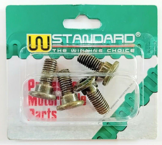 W Standard Βίδες Μοτοσυκλέτας 4τμχ