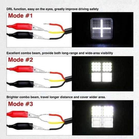 Epistar LED Mitsubishi Pick-up 10 - 30V 162W 54cm with White Lighting Colour 1 Piece