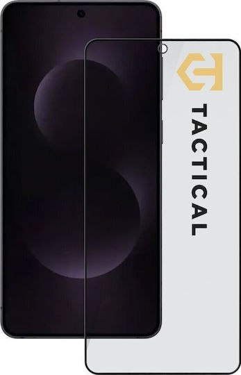 Tactical 5D Privacy Tempered Glass Μαύρο (Galaxy S25 Edge)