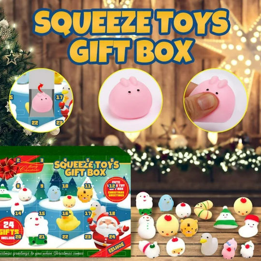Calendar Advent Jucării Squishy