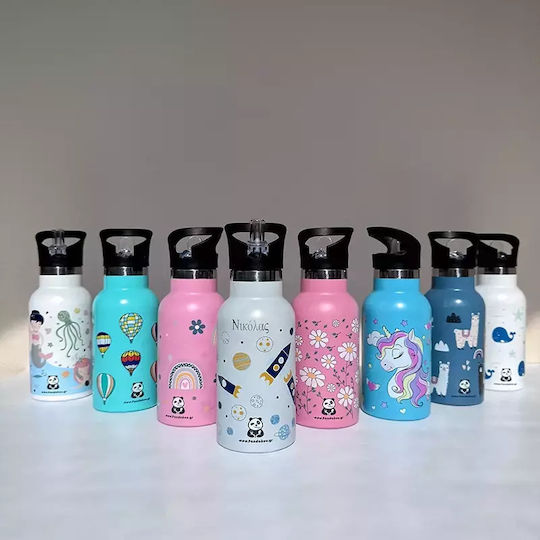 Pandaboo Kids Water Bottle Thermos 350ml