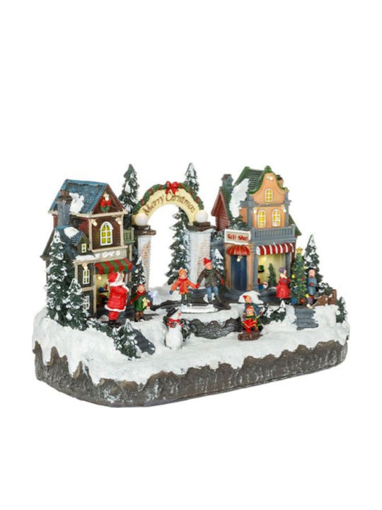 Christmas Illuminated Decorative with Movement 33x19x18cm.